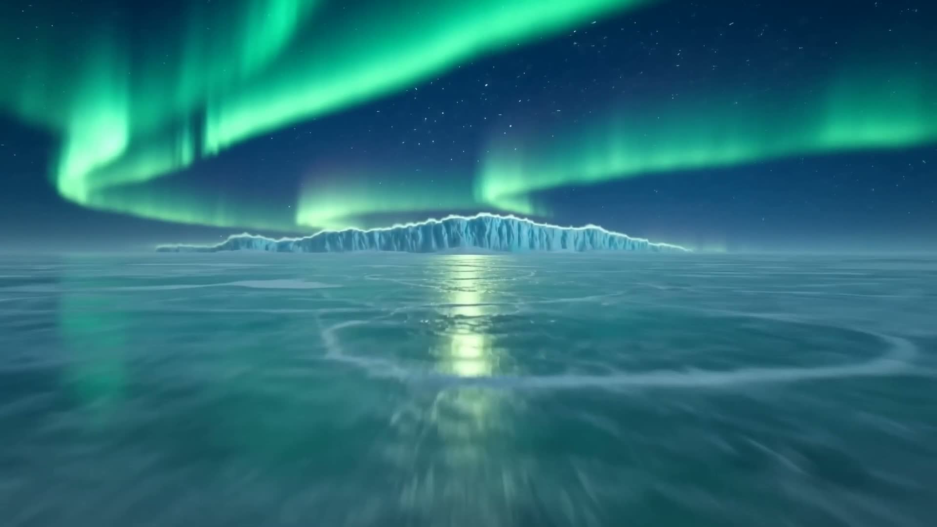 Polarlicht — Durchbruch ins Polarlicht
